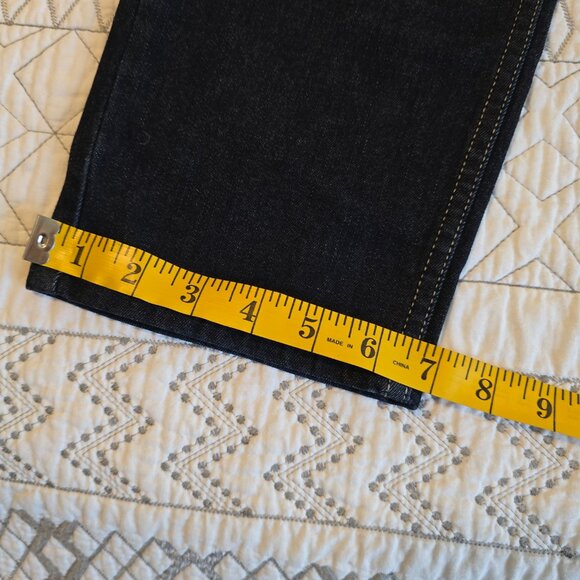 White House Black Market The Sculpt Slim Blue Jeans 14 Long - Picture 6 of 9